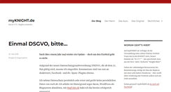 Desktop Screenshot of myknight.de